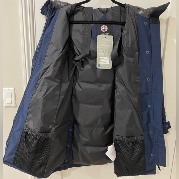 Canada Goose Shelburne Parka Atlantic Navy Small - Picture 11 of 16